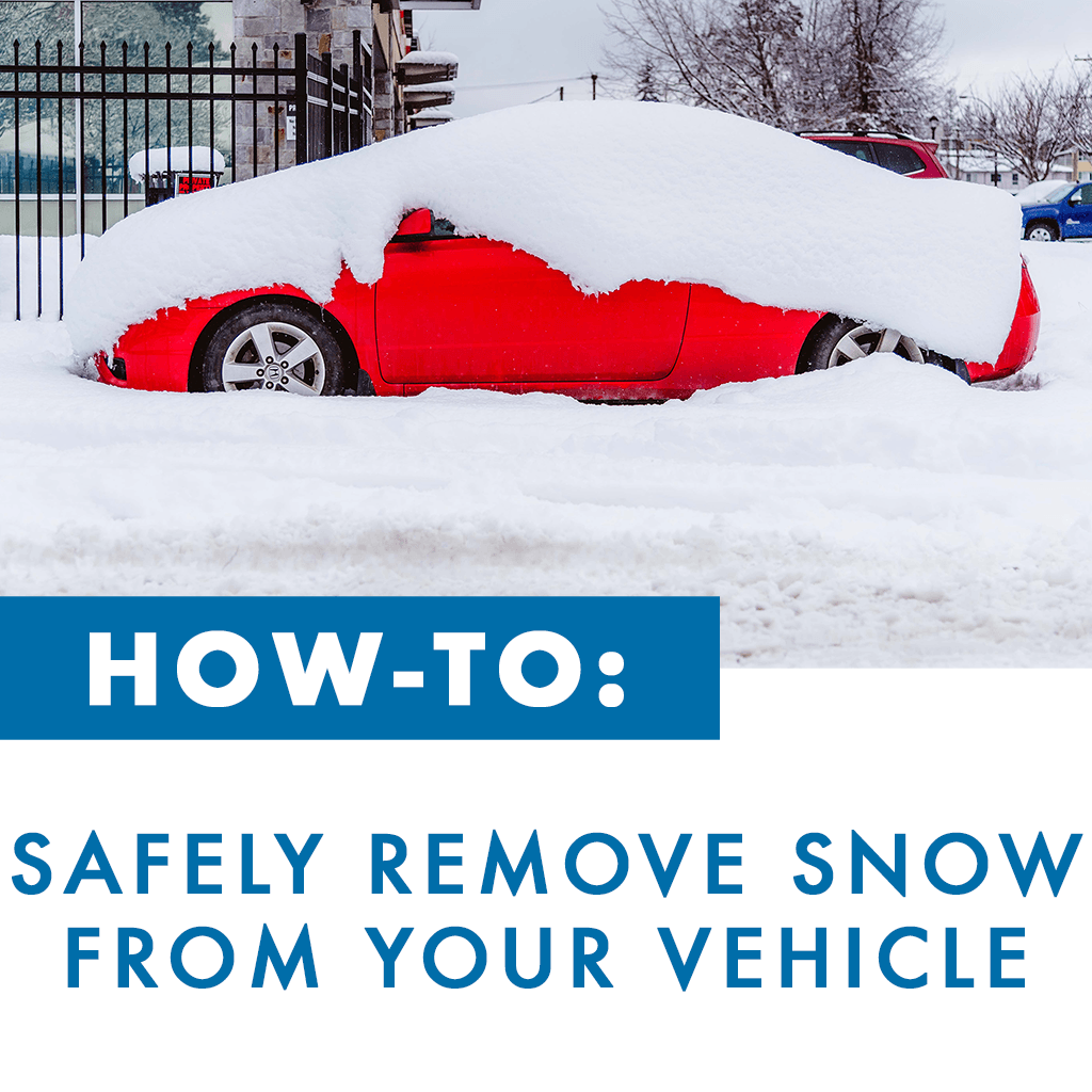 How To Remove Snow From Your Vehicle Without Damaging Your Paint